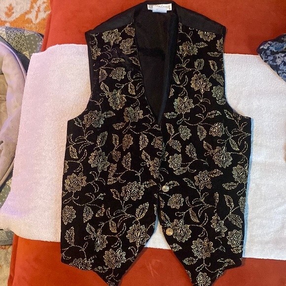 Vintage Jackets & Blazers - Vintage Vest Size M